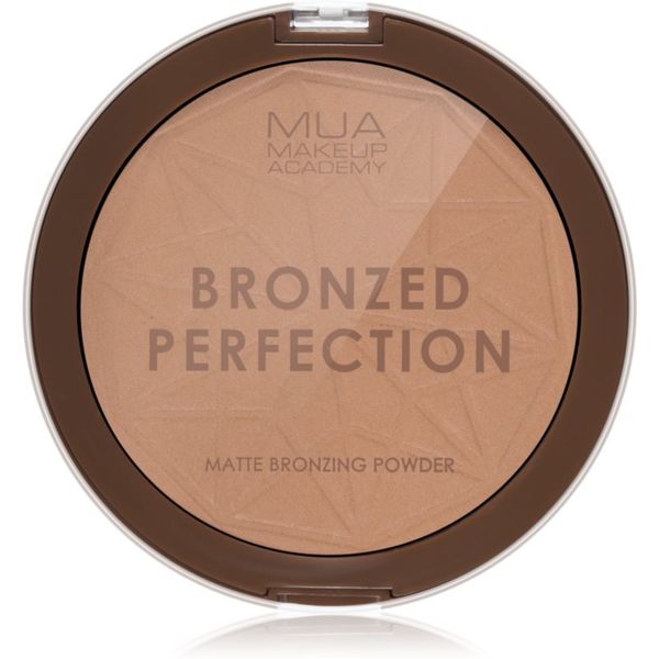 MUA Makeup Academy MUA Makeup Academy Bronzed bronzer z mat učinkom odtenek Sunset Tan 15 g