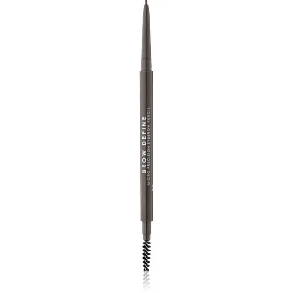 MUA Makeup Academy MUA Makeup Academy Brow Define natančni svinčnik za obrvi s krtačko odtenek Dark Brown 0.05 g