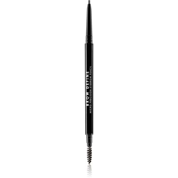 MUA Makeup Academy MUA Makeup Academy Brow Define natančni svinčnik za obrvi s krtačko odtenek Grey 0,3 g