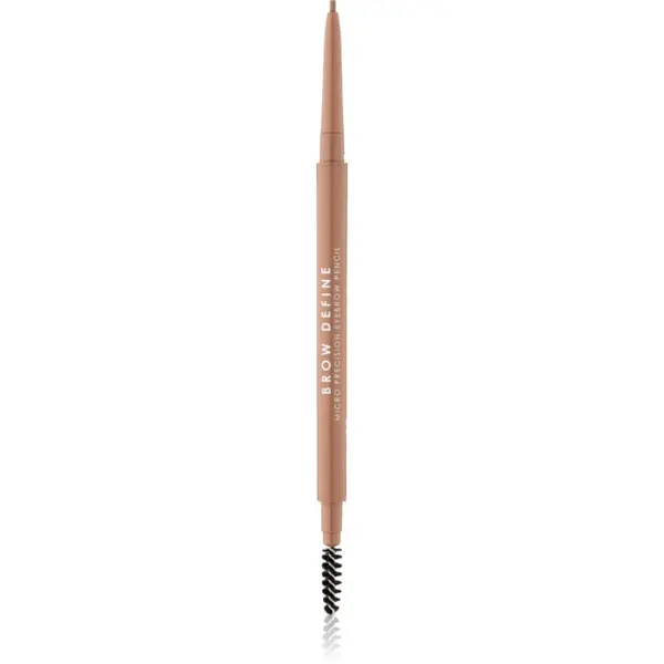 MUA Makeup Academy MUA Makeup Academy Brow Define natančni svinčnik za obrvi s krtačko odtenek Light Brown 0.05 g