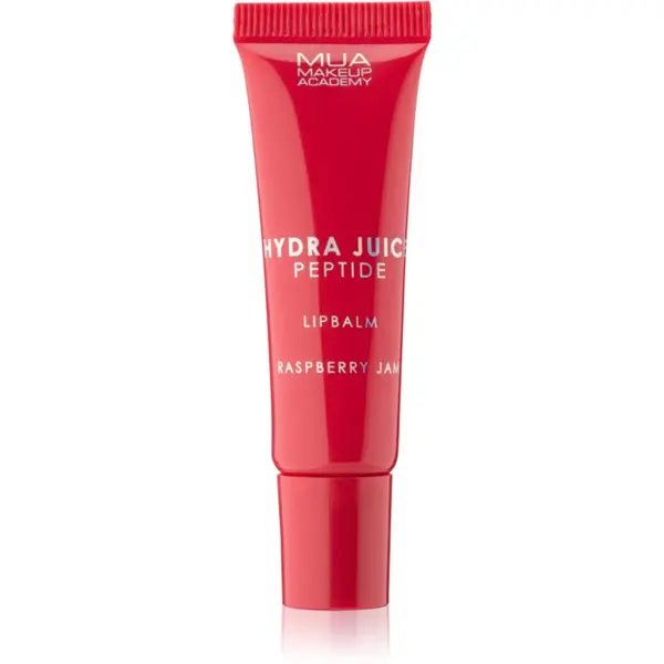 MUA Makeup Academy MUA Makeup Academy Hydra Juice Peptide Lip Balm vlažilni balzam za ustnice za sijaj dišave Raspberry Jam 10 ml