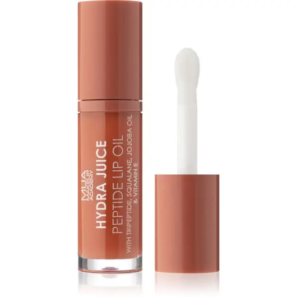 MUA Makeup Academy MUA Makeup Academy Hydra Juice Peptide Lip Oil olje za ustnice odtenek Heartfelt Hun 7 ml