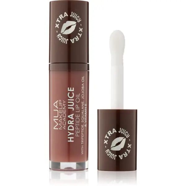 MUA Makeup Academy MUA Makeup Academy Hydra Juice Peptide Lip Oil olje za ustnice odtenek Mocha Muse 7 ml