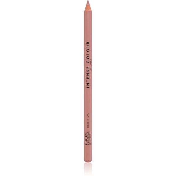 MUA Makeup Academy MUA Makeup Academy Intense Colour natančni svinčnik za ustnice odtenek Heroic 1,5 g
