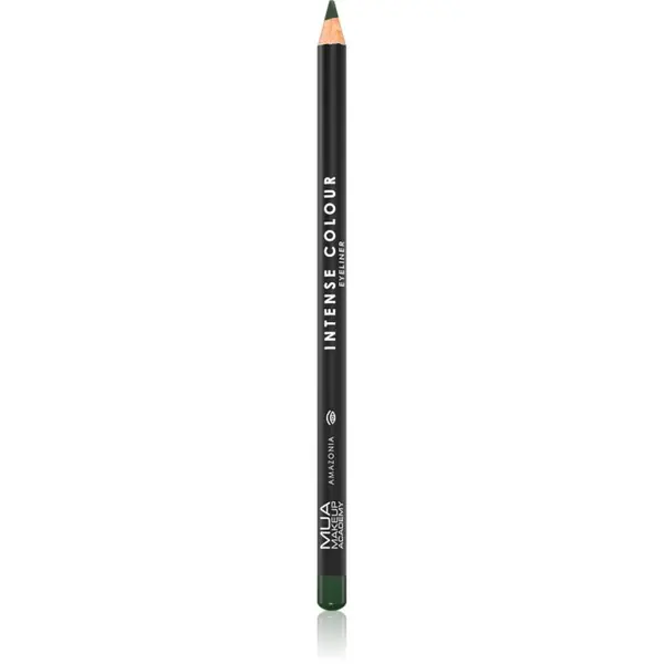 MUA Makeup Academy MUA Makeup Academy Intense Colour svinčnik za oči z intenzivno barvo odtenek Amazonia (Forest Green) 1.5 g