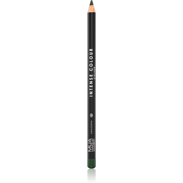 MUA Makeup Academy MUA Makeup Academy Intense Colour svinčnik za oči z intenzivno barvo odtenek Amazonia (Forest Green) 1,5 g