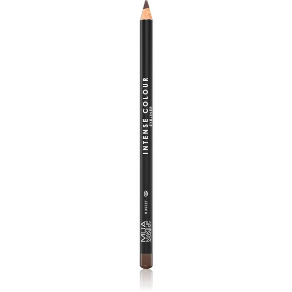 MUA Makeup Academy MUA Makeup Academy Intense Colour svinčnik za oči z intenzivno barvo odtenek Russet (Warm Brown) 1,5 g