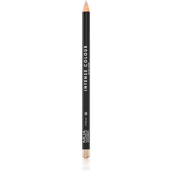 MUA Makeup Academy MUA Makeup Academy Intense Colour svinčnik za oči z intenzivno barvo odtenek Streak (Nude) 1,5 g