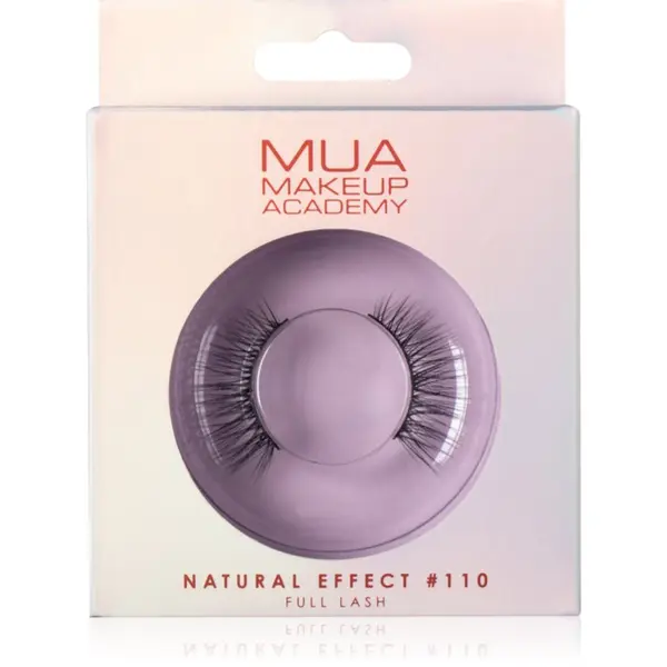 MUA Makeup Academy MUA Makeup Academy Lashes Natural Effect umetne trepalnice vrsta #110 1 par