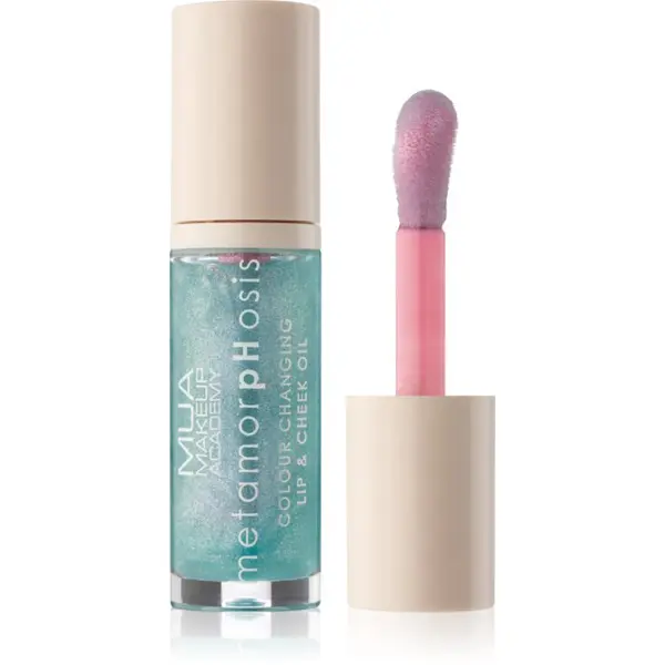 MUA Makeup Academy MUA Makeup Academy Metamorphosis olje za ustnice za ustnice in lica dišave Mermaid (Raspberry) 7 ml