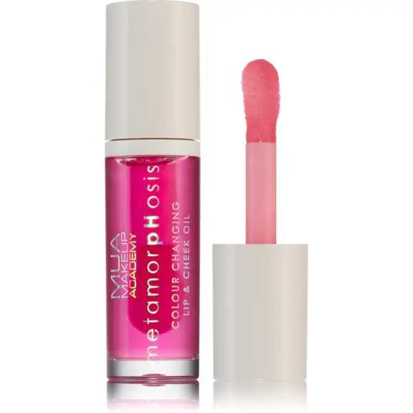 MUA Makeup Academy MUA Makeup Academy Metamorphosis olje za ustnice za ustnice in lica dišave Plump It Up (Mint) 7 ml