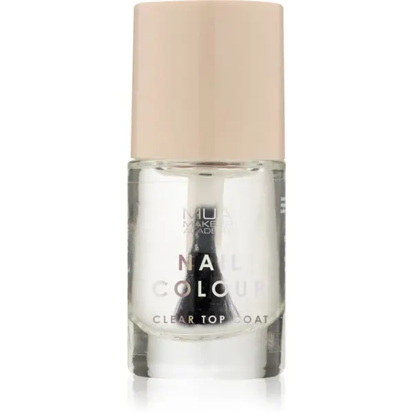 MUA Makeup Academy MUA Makeup Academy Nail Colour lak za nohte odtenek Clear Top Coat 10 ml