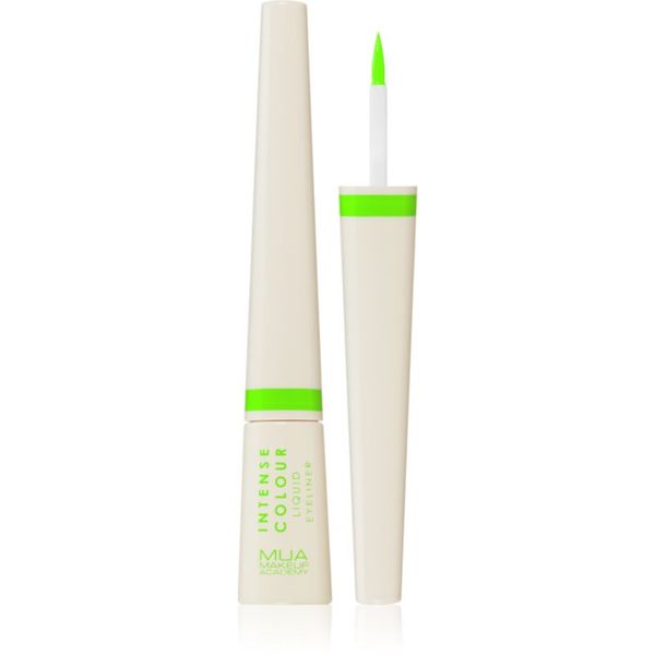 MUA Makeup Academy MUA Makeup Academy Neon Lights tekoče črtalo za oči odtenek Acid Lime 3 ml