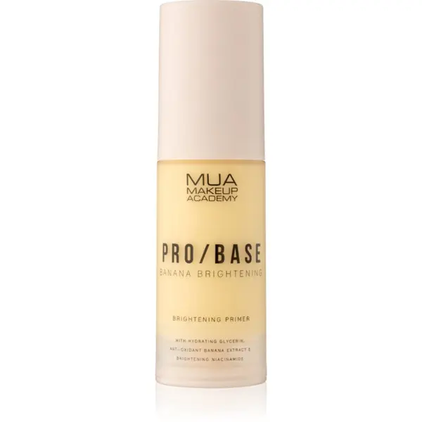 MUA Makeup Academy MUA Makeup Academy PRO/BASE Banana Brightening posvetlitvena podlaga 30 ml