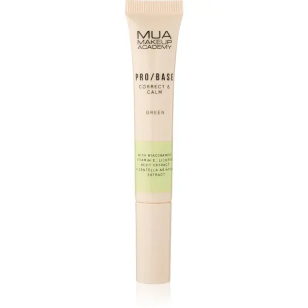 MUA Makeup Academy MUA Makeup Academy PRO/BASE Colour Corrector korektor proti rdečici odtenek Correct & Calm – Green 10 ml