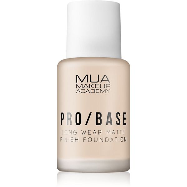 MUA Makeup Academy MUA Makeup Academy PRO/BASE dolgoobstojni matirajoči tekoči puder odtenek #110 30 ml