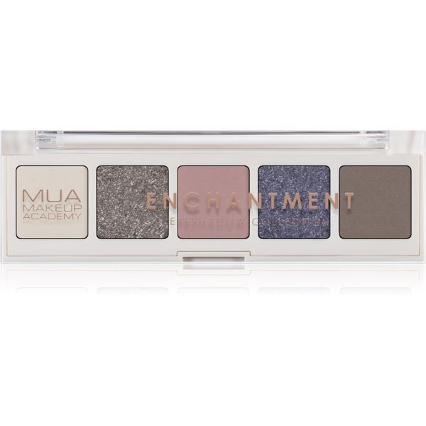 MUA Makeup Academy MUA Makeup Academy Professional 5 Shade Palette paleta senčil za oči odtenek Enchantment 3,8 g