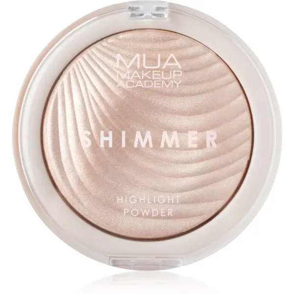 MUA Makeup Academy MUA Makeup Academy Shimmer kompaktni pudrasti osvetljevalec odtenek Oyster Silk 8 g
