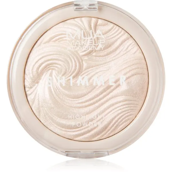 MUA Makeup Academy MUA Makeup Academy Shimmer kompaktni pudrasti osvetljevalec odtenek Peach Diamond 8 g