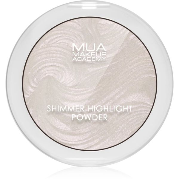 MUA Makeup Academy MUA Makeup Academy Shimmer kompaktni pudrasti osvetljevalec odtenek Peach Diamond 8 g