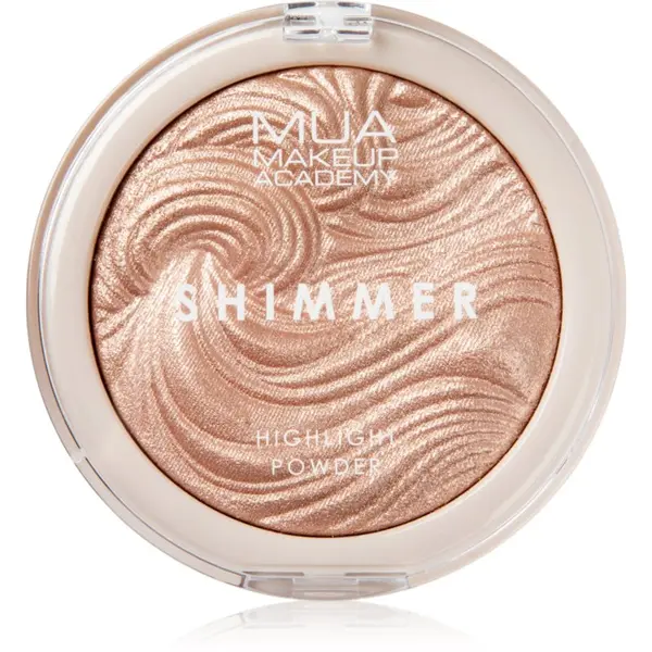 MUA Makeup Academy MUA Makeup Academy Shimmer kompaktni pudrasti osvetljevalec odtenek Radiant Cashmere 8 g