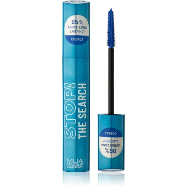 MUA Makeup Academy MUA Makeup Academy Stop The Search dolgoobstojna maskara odtenek Cobalt 12 ml