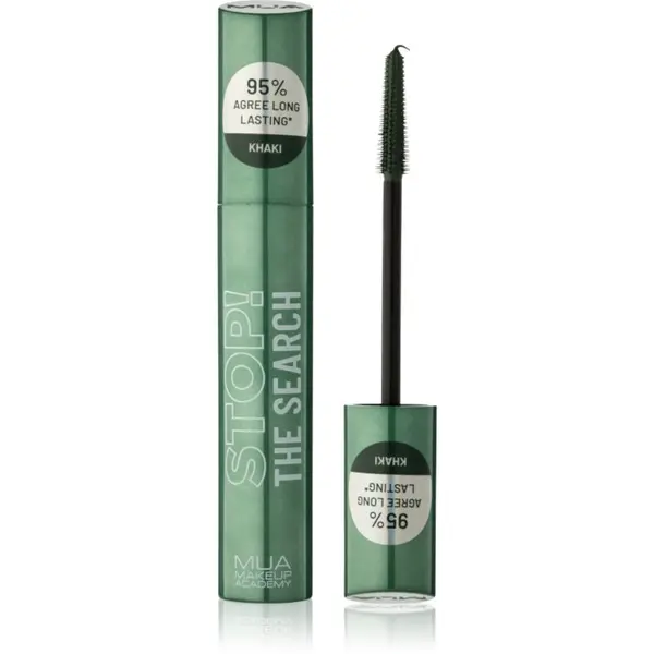 MUA Makeup Academy MUA Makeup Academy Stop The Search dolgoobstojna maskara odtenek Khaki 12 ml