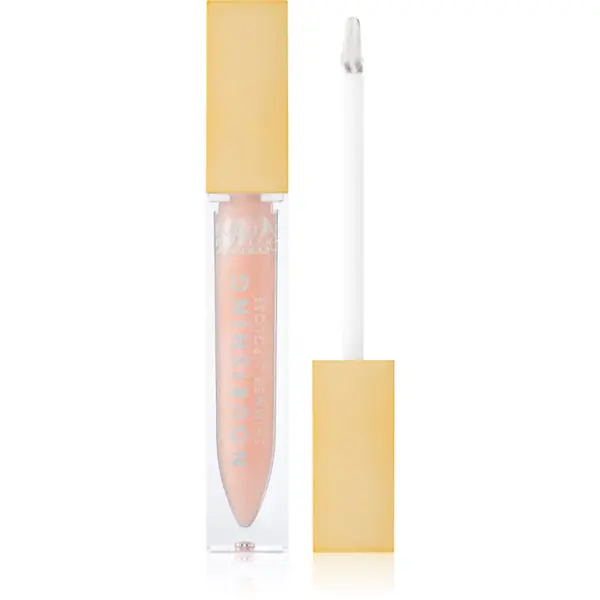 MUA Makeup Academy MUA Makeup Academy Virtual Glow hranilni sijaj za ustnice za bleščeč sijaj odtenek IRL 6.5 ml
