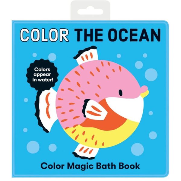 Mudpuppy Mudpuppy Color Magic Bath Book Color The Ocean knjiga za v vodo 0+ y 1 kos