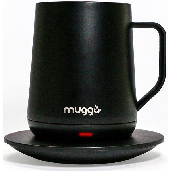 Muggo Muggo Power Mug pametni lonček z nastavljivo temperaturo barva Black 320 ml
