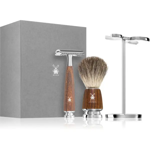 Mühle Mühle RYTMO Ash Pure Badger set za britje