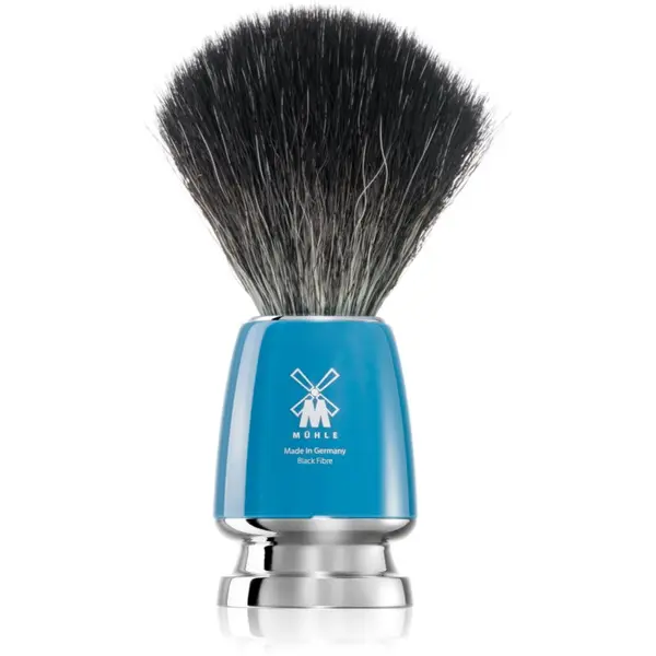 Mühle Mühle RYTMO Shaving Brush Black Fibre, Blue Resin čopič za britje 1 kos