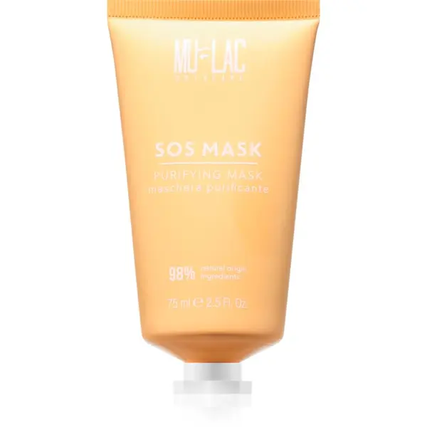 Mulac Cosmetics Mulac Cosmetics Sos Mask čistilna maska za obraz 75 ml