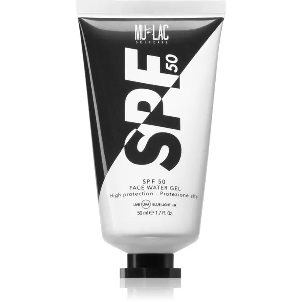 Mulac Cosmetics Mulac Cosmetics SPF 50 zaščitna gelasta krema za obraz SPF 50 50 ml
