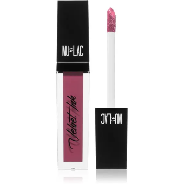 Mulac Cosmetics Mulac Cosmetics Velvet Ink dolgoobstojna tekoča mat šminka odtenek Oh Baby 5 ml
