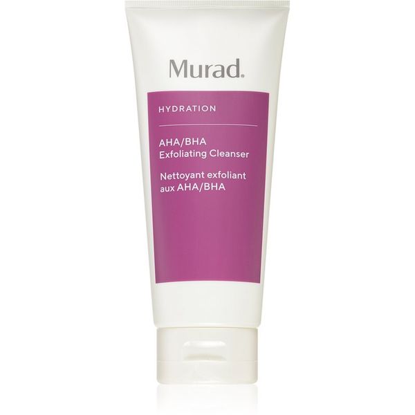 Murad Murad Hydratation AHA/BHA Exfoliating Cleanser eksfoliacijski čistilni gel 200 ml