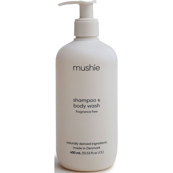 Mushie Mushie Organic Baby gel za prhanje in šampon 2v1 za otroke 400 ml