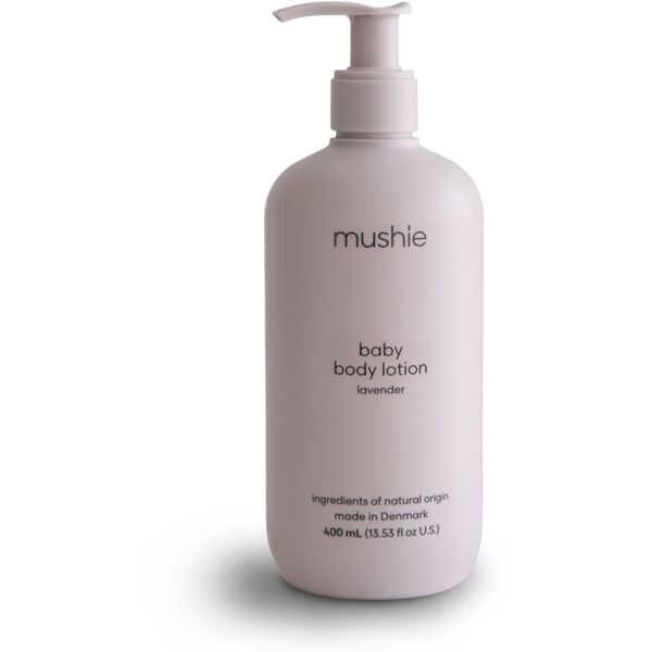 Mushie Mushie Organic Baby vlažilni losjon za telo za otroke od rojstva Lavender 400 ml