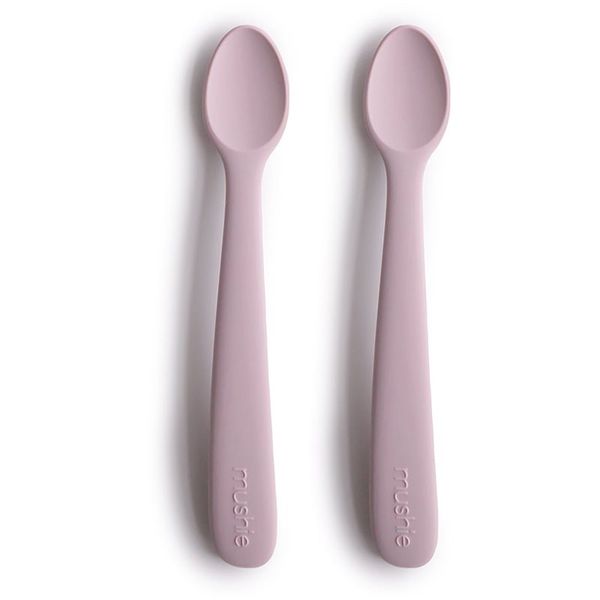 Mushie Mushie Silicone Feeding Spoons žlička Soft Lilac 2 kos