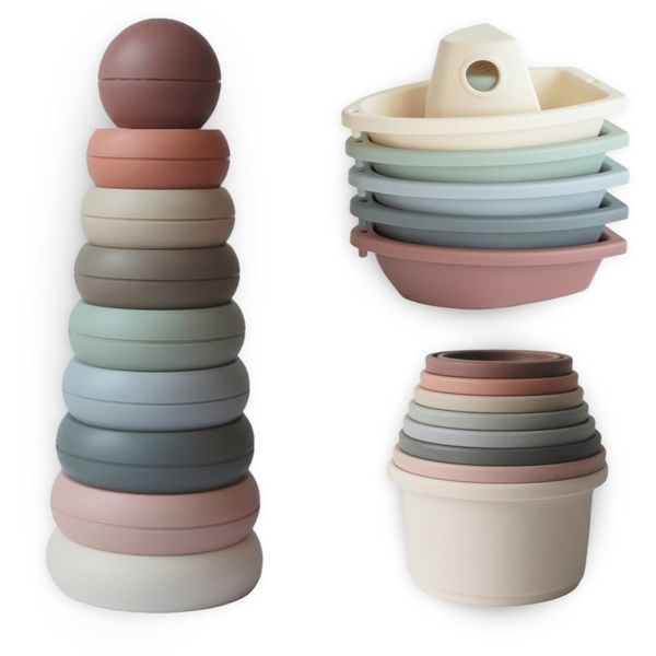 Mushie Mushie Toy Giftbox komplet igrač