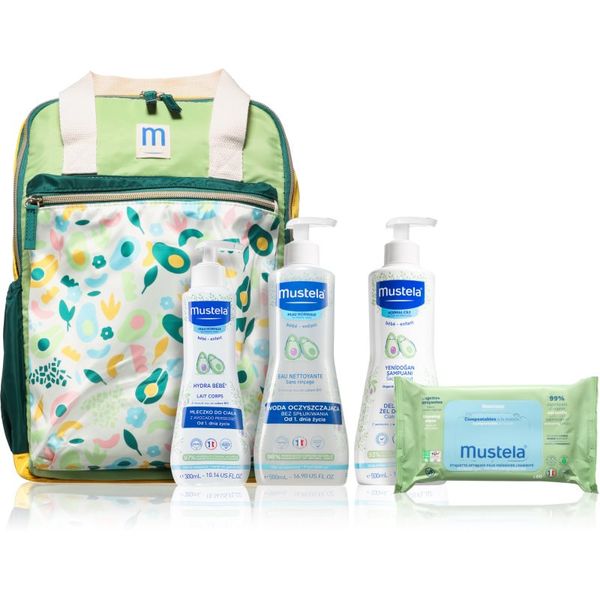 Mustela Mustela Bébé Backpack Set darilni set (za otroke od rojstva)