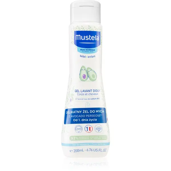 Mustela Mustela Bébé Bain gel za umivanje las in telesa za otroke 200 ml