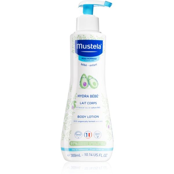 Mustela Mustela Bébé Hydra Bébé vlažilni losjon za telo za otroško kožo 300 ml