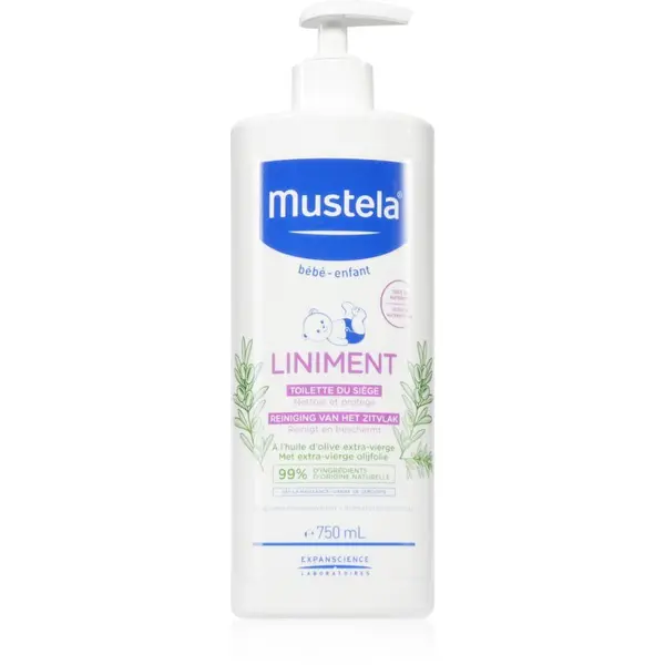 Mustela Mustela Bébé Liniment čistilni losjon za otroke od rojstva 750 ml