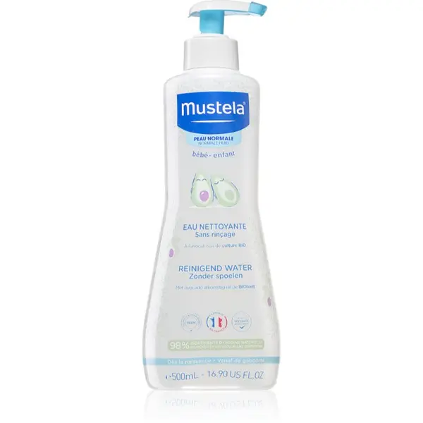 Mustela Mustela Bébé No Rinse Cleansing Water čistilna voda za otroke od rojstva 500 ml