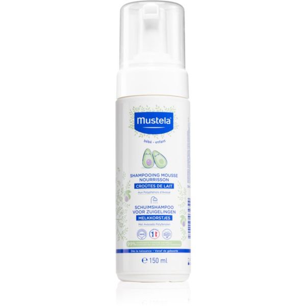 Mustela Mustela Bébé penast šampon za otroke od rojstva 150 ml