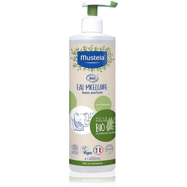 Mustela Mustela BIO micelarna voda za otroke od rojstva 400 ml