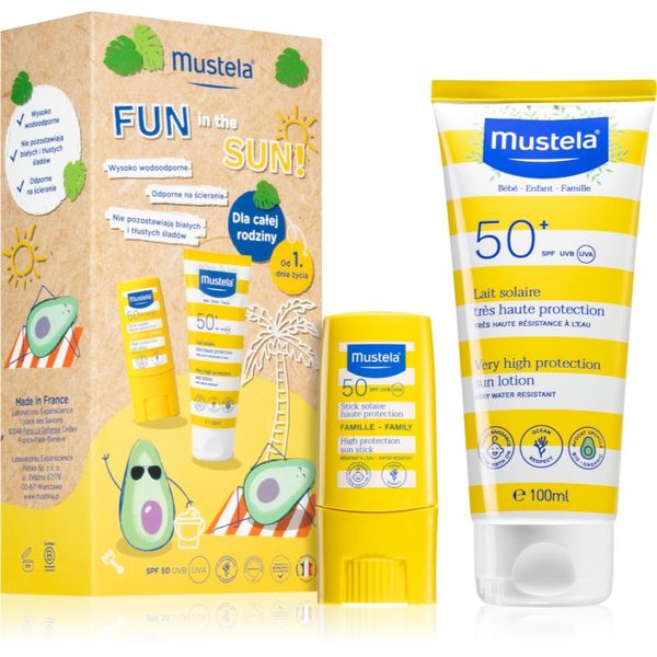 Mustela Mustela Sun Fun in the Sun! darilni set (za otroke od rojstva)