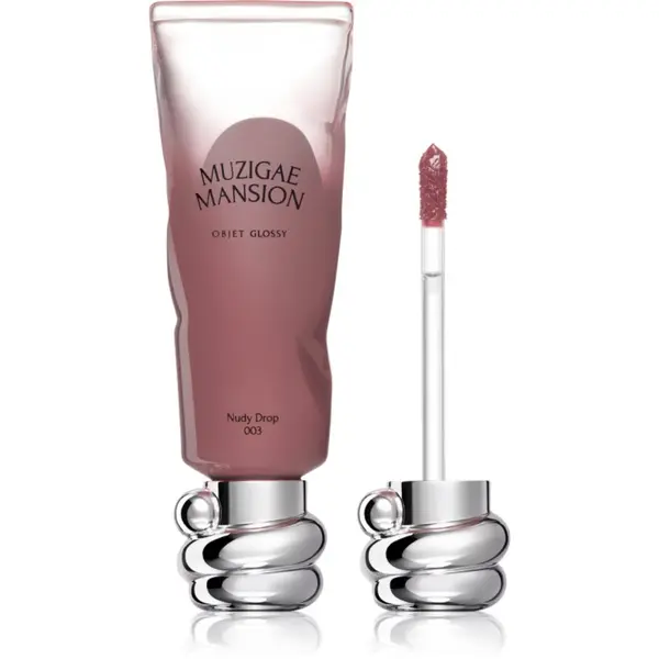 MUZIGAE MANSION MUZIGAE MANSION Objet Glossy vlažilni sijaj za ustnice odtenek 003 Nudy Drop 6 g
