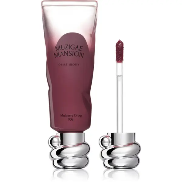 MUZIGAE MANSION MUZIGAE MANSION Objet Glossy vlažilni sijaj za ustnice odtenek 008 Mulberry Drop 6 g